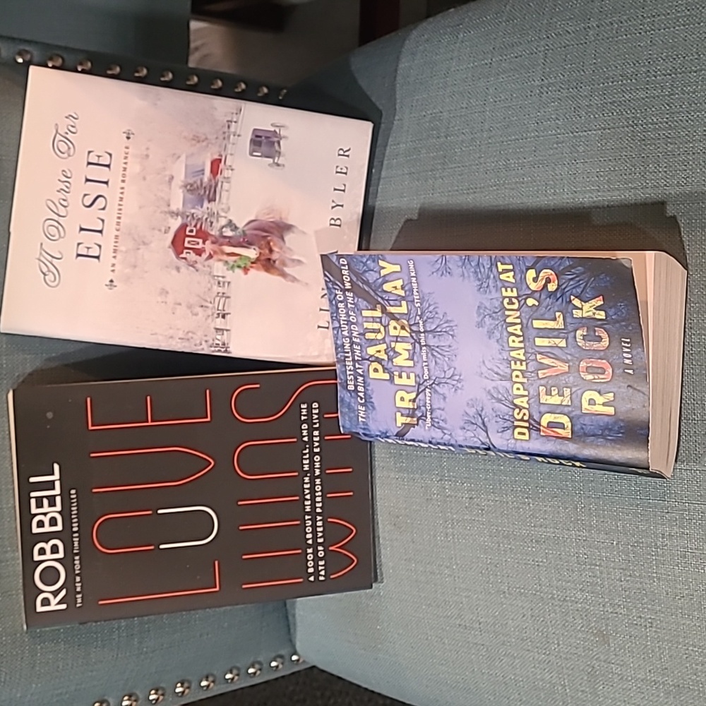 Lot of 3 books, adult